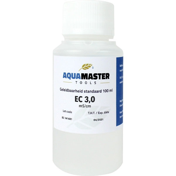 Aqua Master - Box 18 x 100 ml Calibration Solution EC 3.0