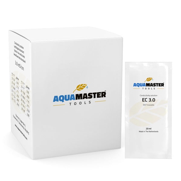 Aqua Master - Box 25 x 20ml EC 3.0 Calibration Solution