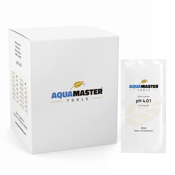Aqua Master - Box 25 x 20ml pH 4.01 Calibration Solution