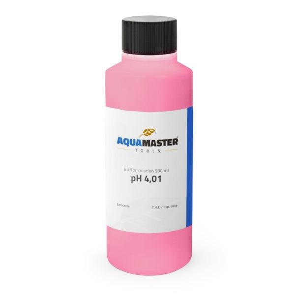 Aqua Master - Box 8 x 500ml pH 4.01 Calibration Solution