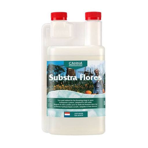 Canna Canna Substra Mineral Plant Nutrients - Soft Water Flores B 1L Nutrients