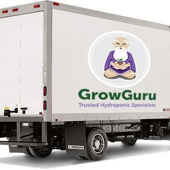 Transport Truck with Grow Guru Horticulture Logo