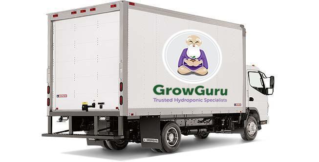 Transport Truck with Grow Guru Horticulture Logo