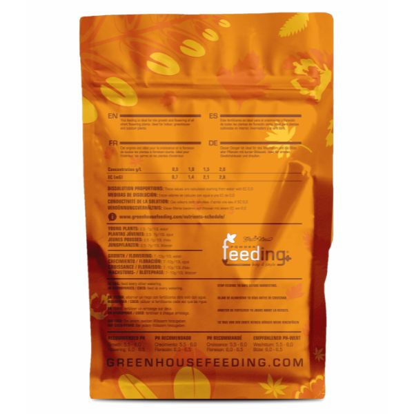 Green House Powder Feeding - Short Flowering — Grow Guru