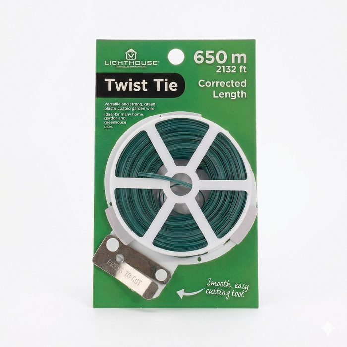 LightHouse Twist Tie - 50m Roll