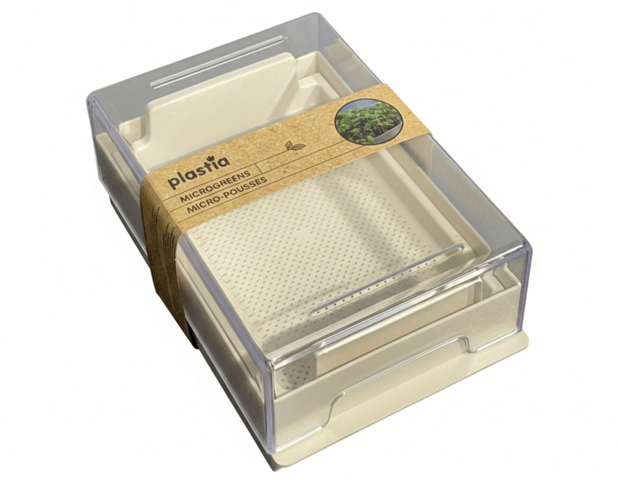 Plastia Microgreens Economy Kit - Ivory