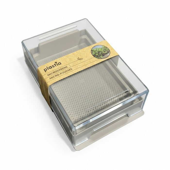 Plastia Microgreens Economy Kit - Taupe