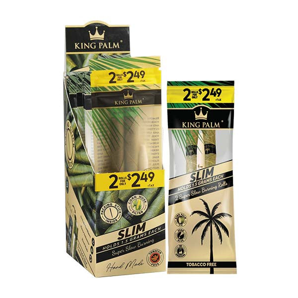 King Palm Slim Cones 2s (Box of 20x2)