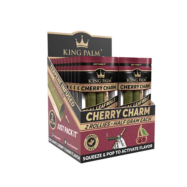 King Palm - Rollie Cones Cherry Charm (Box of 20x2)