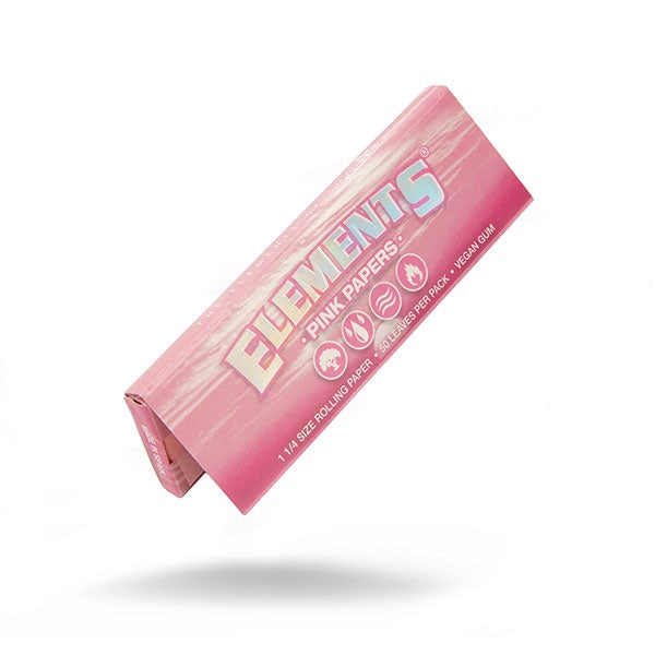 Elements Pink 1&1/4 Rolling Papers