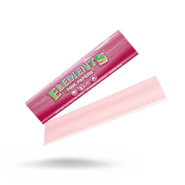 Elements Pink Kingsize Rolling Papers