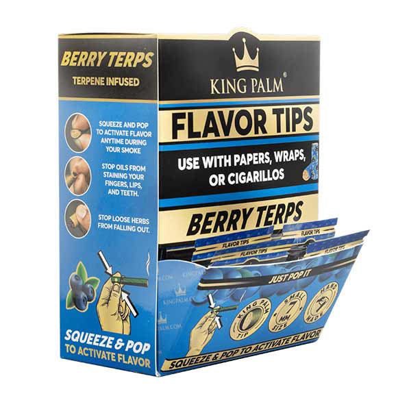 King Palm - Flavor Tips Berry Terps (Box 50x2)