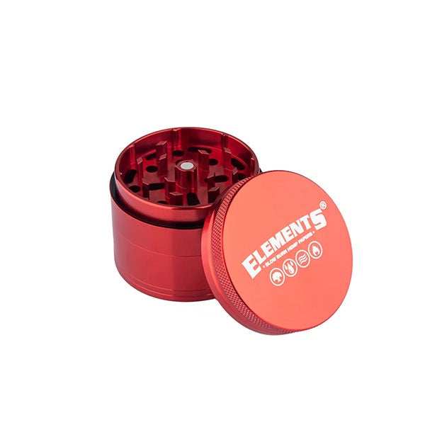 Elements Alluminium 4pc Grinder 56mm