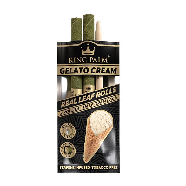 King Palm - Rollie Cones Gelato Cream (Box of 20x2)