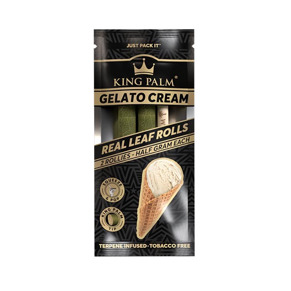 King Palm - Rollie Cones Gelato Cream (Box of 20x2)