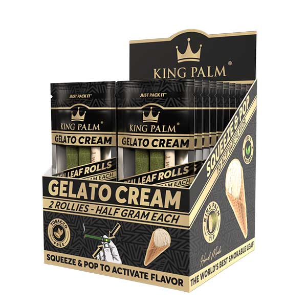 King Palm - Rollie Cones Gelato Cream (Box of 20x2)