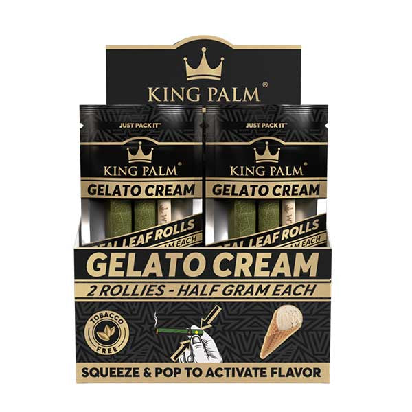 King Palm - Rollie Cones Gelato Cream (Box of 20x2)