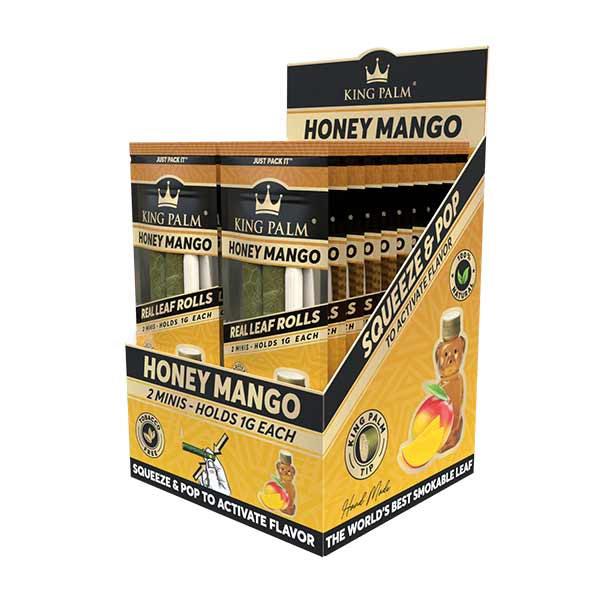 King Palm Mini Cones - Honey Mango (Box 20x2)