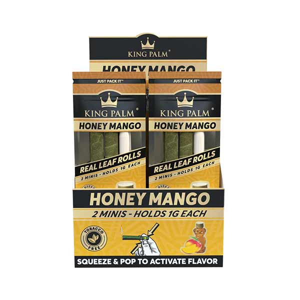 King Palm Mini Cones - Honey Mango (Box 20x2)