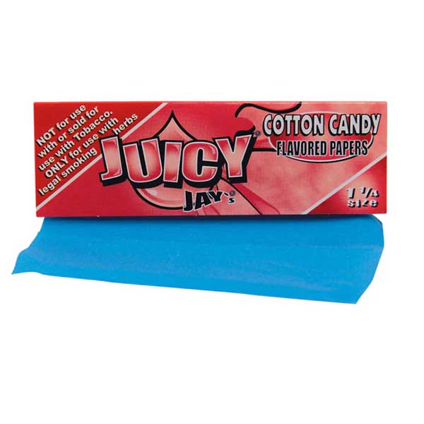 Juicy Jays 1&1/4 Cotton Candy Rolling Papers (Box of 24)