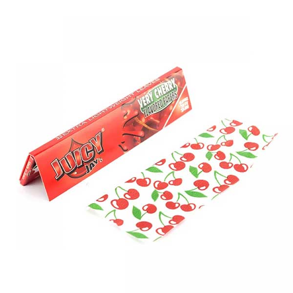 Juicy Jays 1&1/4 Very Cherry Rolling Papers (Box of 24)