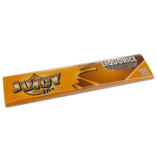 Juicy Jays King Size Liquorice Rolling Papers (Box of 24)