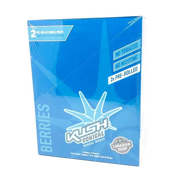 KUSH Conical Wrap Berries (Box of 15x2)