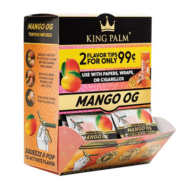 King Palm - Flavor Tips Mango OG (Box 50x2)