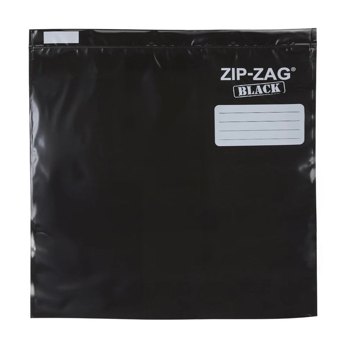 Zip-Zag® Bag Black 2lb - 1kg (Pack of 10)