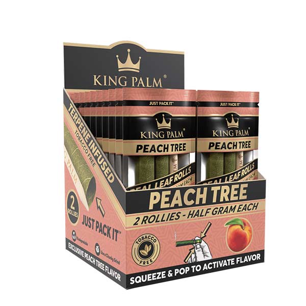 King Palm - Rollie Cones Peach Tree (Box of 20x2)