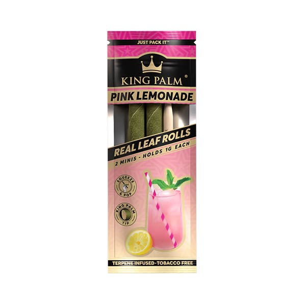 King Palm Mini Cones - Pink Lemonade (Box 20x2)