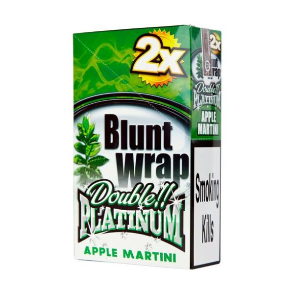 Platinum Blunt Wrap Apple Martini (Box of 25x2)