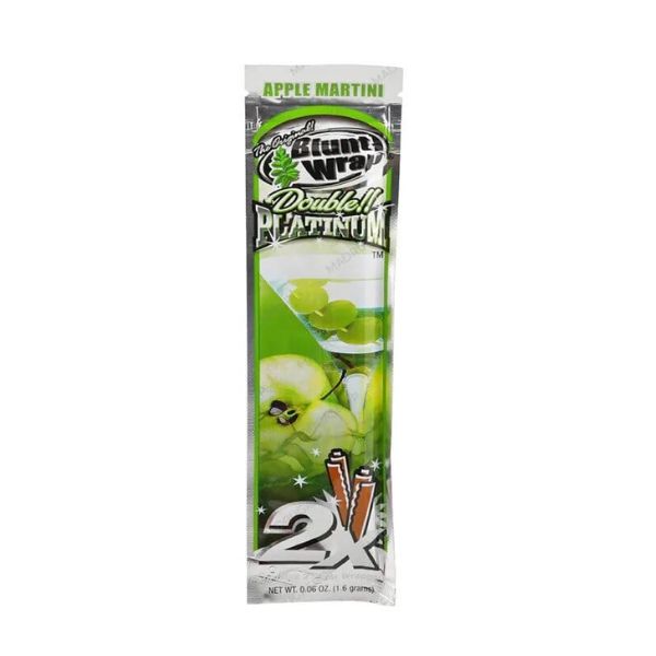 Platinum Blunt Wrap Apple Martini (Box of 25x2)