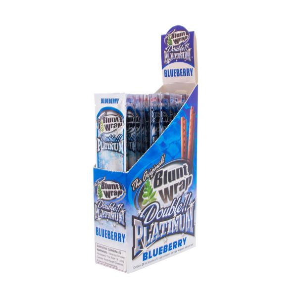 Platinum Blunt Wrap Blueberry (Box of 25x2)