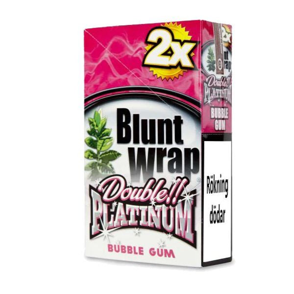 Platinum Blunt Wrap Bubblegum (Box of 25x2)