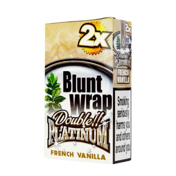 Platinum Blunt Wrap French Vanilla (Box of 25x2)