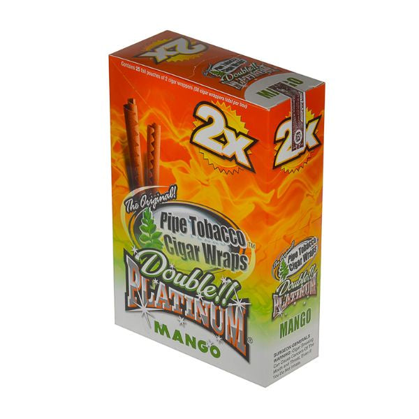 Platinum Blunt Wrap Mango (Box of 25x2)