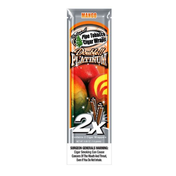 Platinum Blunt Wrap Mango (Box of 25x2)