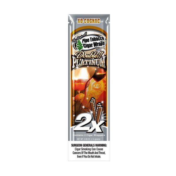 Platinum Blunt Wrap XO Cognac (Box of 25x2)