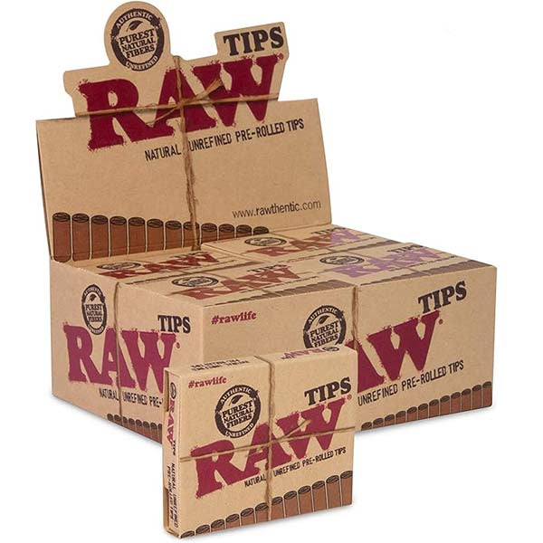 RAW Pre Rolled Tips (Box of 20)