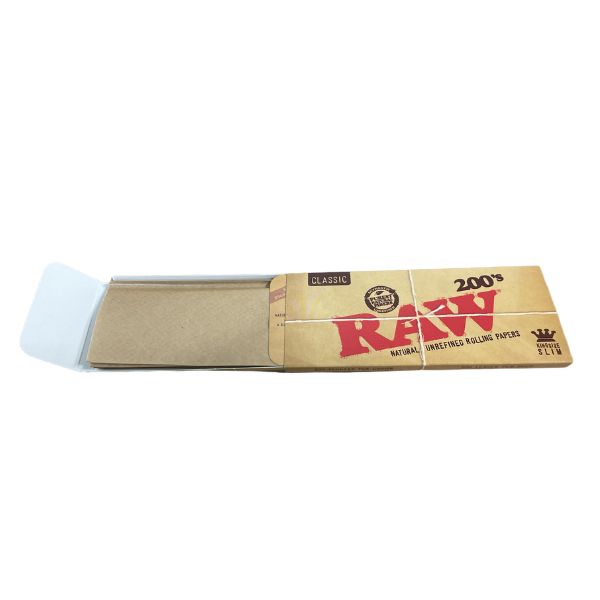 RAW Classic King size Rolling Papers 200's Pack