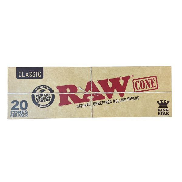 RAW Cones Classic Kingsize 20's