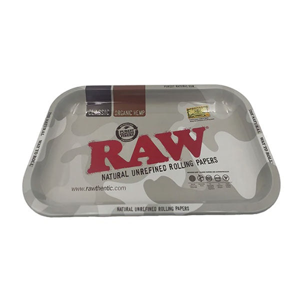 RAW Rolling Tray Small Arctic Camo (28cm)