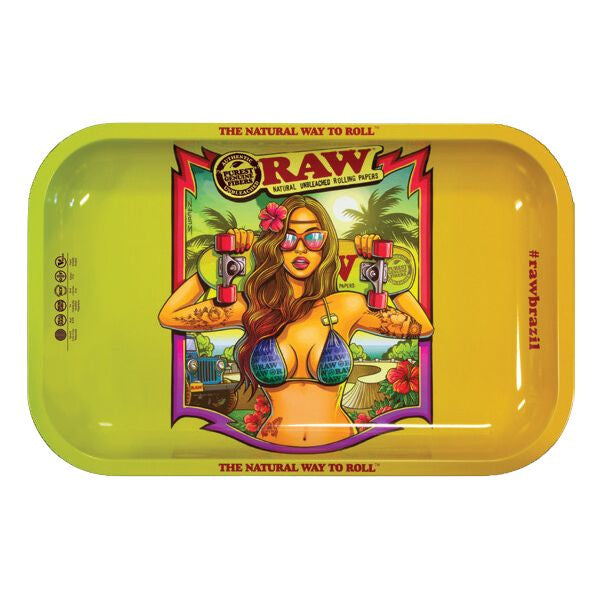 RAW Rolling Tray Small Brazil (28cm)