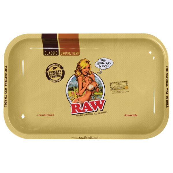 RAW Rolling Tray Small Girl (28cm)