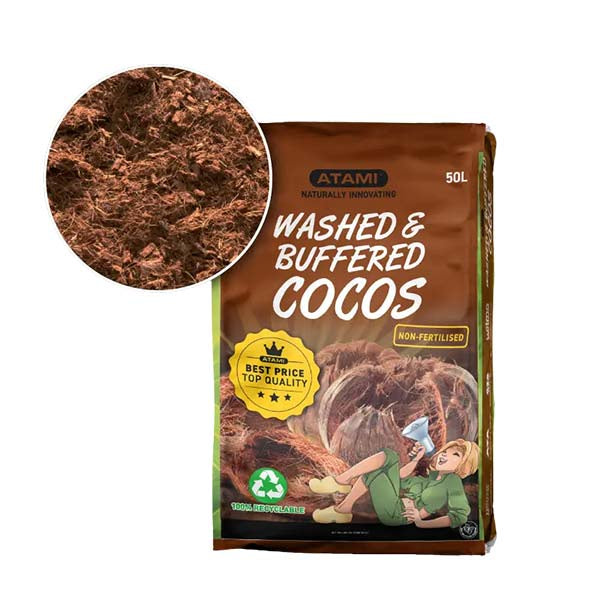 Washed & Buffered Cocos 50L