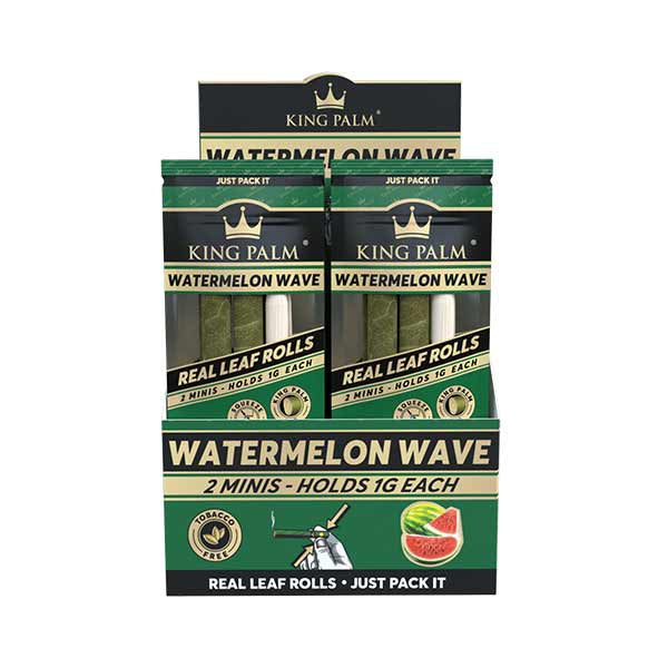 King Palm Mini Cones - Watermelon Wave (Box 20x2)