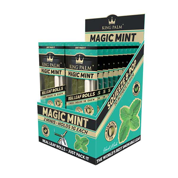 King Palm Mini Cones - Magic Mint (Box 20x2)