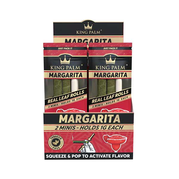 King Palm Mini Cones - Margarita (Box 20x2)