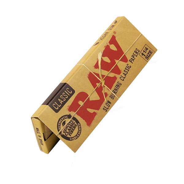 RAW Classic 1&1/4 Rolling Paper (Box of 24)